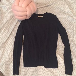Navy Abercrombie and fitch cardigan